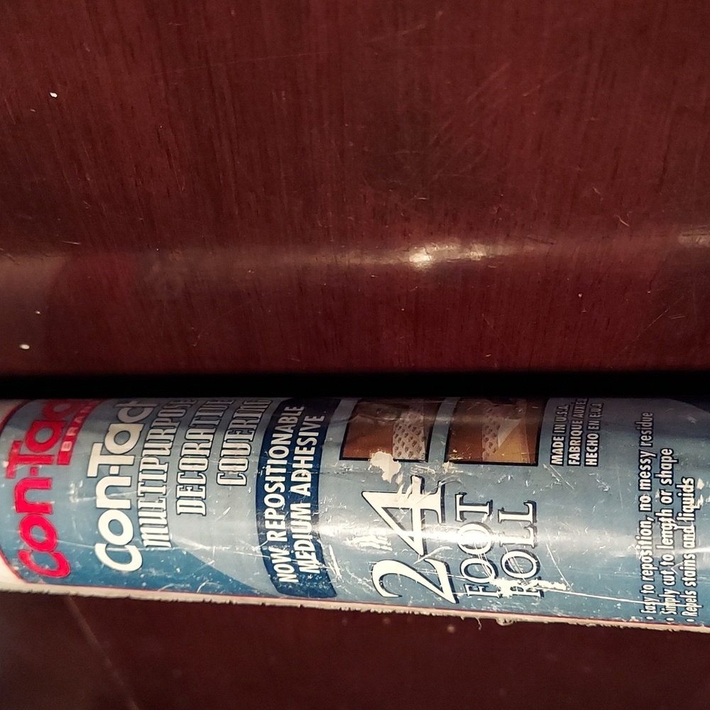 Y2k NWT Con-Tact Multi-Purpose Decorative Covering 24 ft. Neutral Pickled Wood